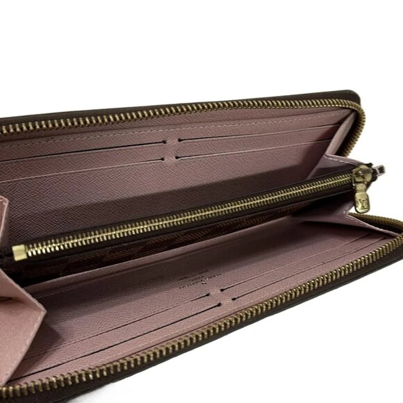 LOUIS VUITTON Portefeuille Clmence Rose Ballerine Damier - 321-081125 - Picture 4 of 6